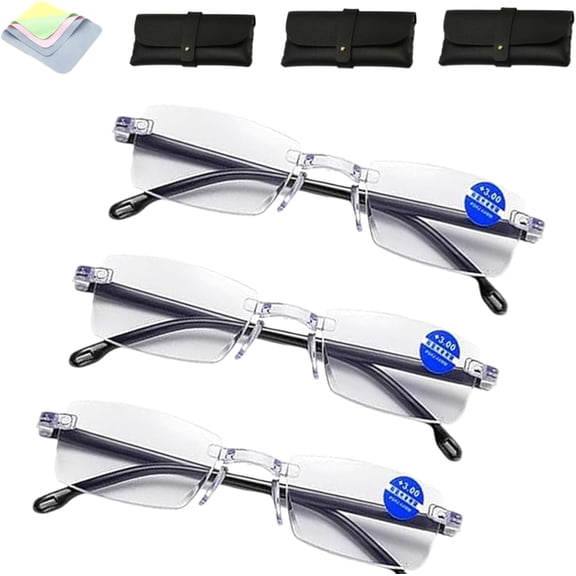 Intelligent Zoom Glasses, Glasses Near and Far Sight, Anti Blue Light PresbyopiaGlasses