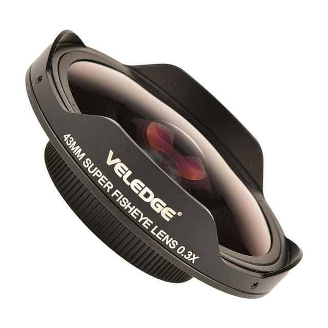 tredstone Images Vidéo Haute Définition Nettes Atteintes avec Objectif Grand Adaptateurs d'Objectif Grand-Angle Caméscopes Grande Vidéo Panoramique 43 mm