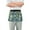 Beautiful Plant Floral Field, variant on Cartoon Bear and Flower Server Apron with 3 Pockets Waterproof Waitress Waist Short Apron for Man Woman 12 Inches