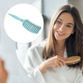 thumbnail image 6 of 1Pc Wide Curved Vented Hair Brush Detangle Brush for Tangles and Knots Hair Brush for Men and Women Blue, 6 of 7