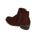 thumbnail image 3 of New Women Refresh Tildon-06 Faux Suede Round toe Zip Bootie, 3 of 5