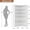 White A, variant on Find Hidden Treasures Farmhouse Corner Bookshelf – 72.8” Tall L-Shaped Bookcase with 5 Tiers, Wood Display Rack for Office and Bedroom, Half Panel Design in White