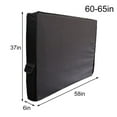 thumbnail image 3 of CHENGSI for Outdoor TV Cover Waterproof 600D Thick Fabric Protector for 28-75 Inch TVs - Weather-Resistant Screen Guard with Zipper, Multiple Sizes Available, 3 of 10