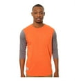 thumbnail image 2 of Fourstar Clothing Mens The Malto Baseball Basic T-Shirt, Orange, Medium, 2 of 2