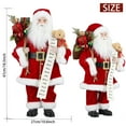 thumbnail image 2 of UTEN 18.5" Classic Santa Claus, Christmas Figurine for Festive Home and Holiday Party Decoration, 2 of 8