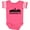 Football Pink and White, variant on Inktastic Indianapolis Indiana City Skyline Boys or Girls Baby Bodysuit