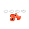 thumbnail image 2 of JISADER Handlebar Riser Bushing Kit Repair Parts Premium for Flht Orange Silver, 2 of 9