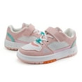 thumbnail image 3 of JABASIC Kids School Sneakers Sports Basketball Shoes Boys Girls Tennis Running Shoes (11,Pink/White), 3 of 5