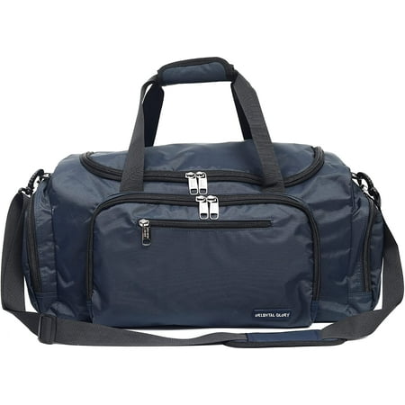 XIAOLUO Sports Travel Overnight Duffel Bag Weekend Carry-On Bag (NAVY ...
