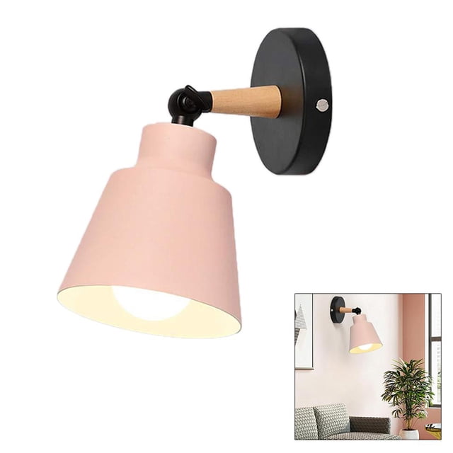Luz de pared Led moderna, luces decorativas, lámpara de pared, decoración para dormitorio, sala de , niños, habitación de bebé, decoración Rosa