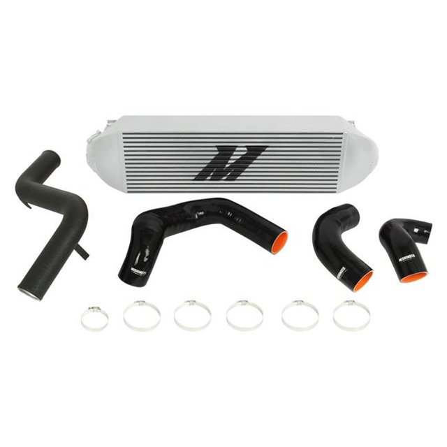 Mishimoto FOST13KBSL Silver Performance Intercooler Kit for 2013-17 Ford Focus ST