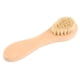thumbnail image 4 of Cepillo Facial Con De Madera, Herramienta Exfoliante Para Limpieza Facial Con Cabezal De Pelo De Primera Para Cejas, Cuello, Manos, Pies, Masaje, Exfoliante, 4 of 7