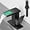 Matte Black, variant on LED Waterfall Bathroom Faucet Brushed Nickel, Single Handle Bathroom Sink Faucet 1 Hole, 3 Colors Light Changing, with Pop-up Drain and cUPC Supply Lines, Stainless Steel