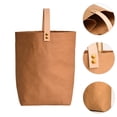 thumbnail image 1 of WEUVEB Bolsa Para Regalo De Vino De Papel Kraft Resistente Y Reusable Color Amarillo Con Asa, 1 of 8