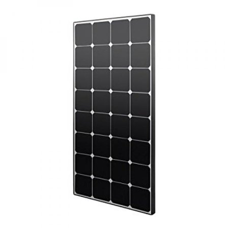 Renogy 100W Watts Black Solar Panel Mono 100W Watt 12V Volt for RV Boat Battery