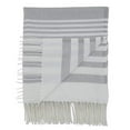 thumbnail image 4 of Fennco Styles Classic Striped Fringed Design Throw Blanket 50" W x 60" L, 4 of 7