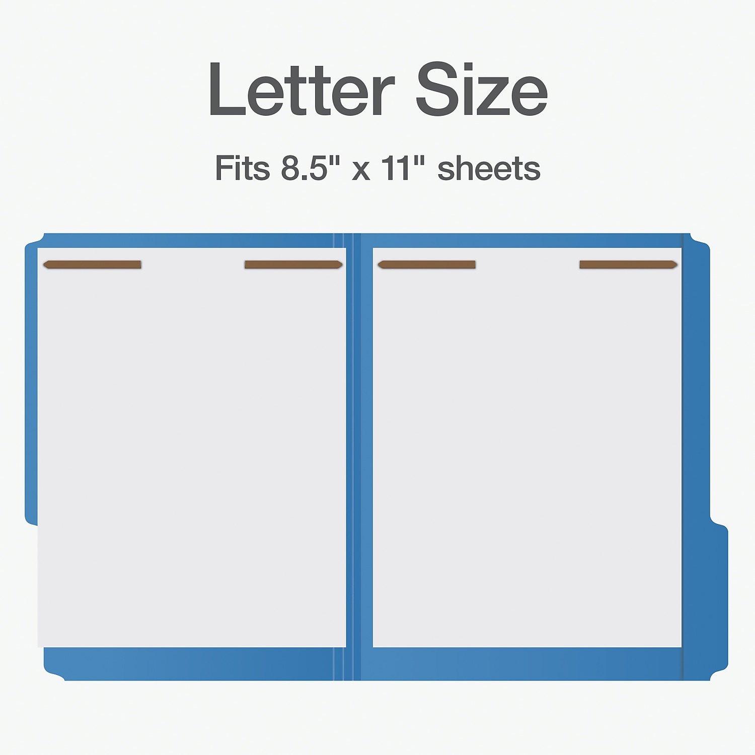 Pendaflex Heavy Duty File Folder 1-Tab Assorted Letter Size Assorted Colors 50/Box (1006957)