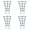 Green, variant on OIUR Plant Climbing Frame Stackable Support Trellis Planter Insert Houseplant Trellis for Potted Ivy Roses Cucumbers Home Indoor Outdoor Gardening
