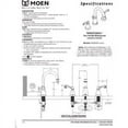 thumbnail image 3 of Moen Traditional Mediterranean Bronze Two-Handle Bathroom Faucet, 3 of 4