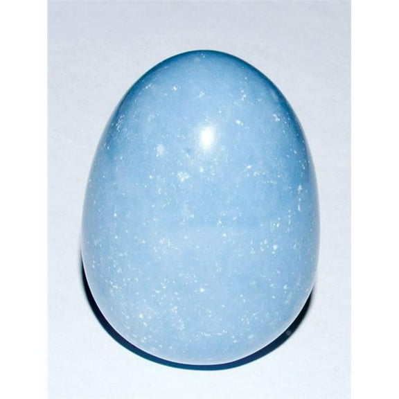 AzureGreen GEANG2 2 in. Angelite Egg