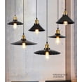 thumbnail image 1 of Loft personalidad creativa estilo americano Retro estilo Industrial cafetería restaurante Bar mesa individual hierro UFO lámpara, 1 of 5