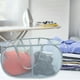 thumbnail image 5 of GOOHOCHY Cesto de malla para ropa sucia, grande, plegable, portátil, grande, 5 of 8