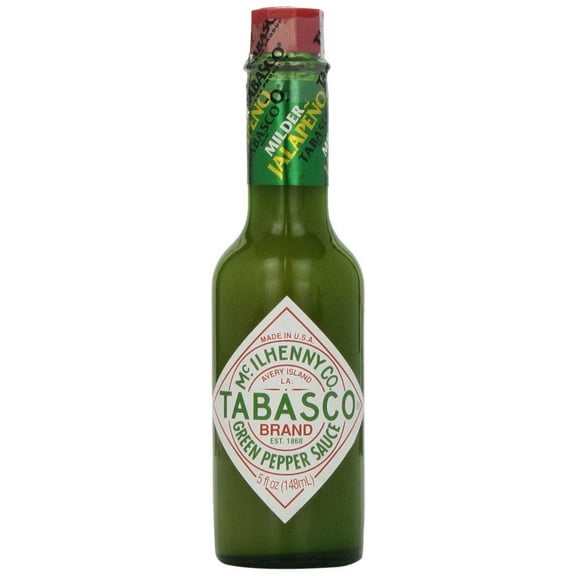 Tabasco Milder Green Pepper Sauce, 5 Ounce