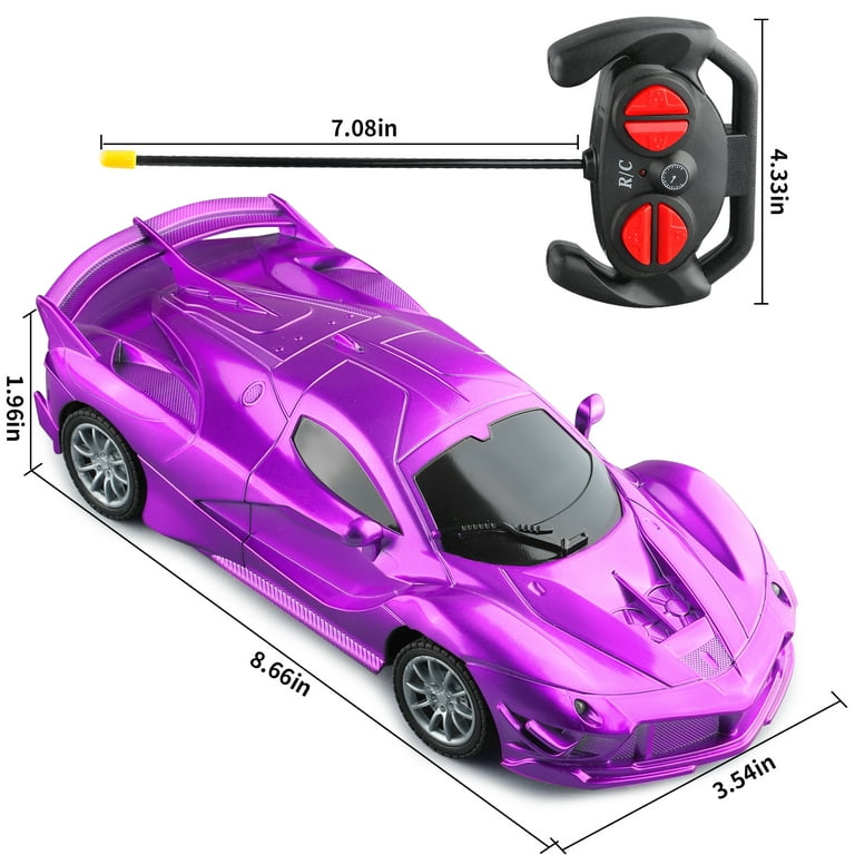 Remote Control Car RC Cars Toys for Boys 3-6 Years 1/18 Electric