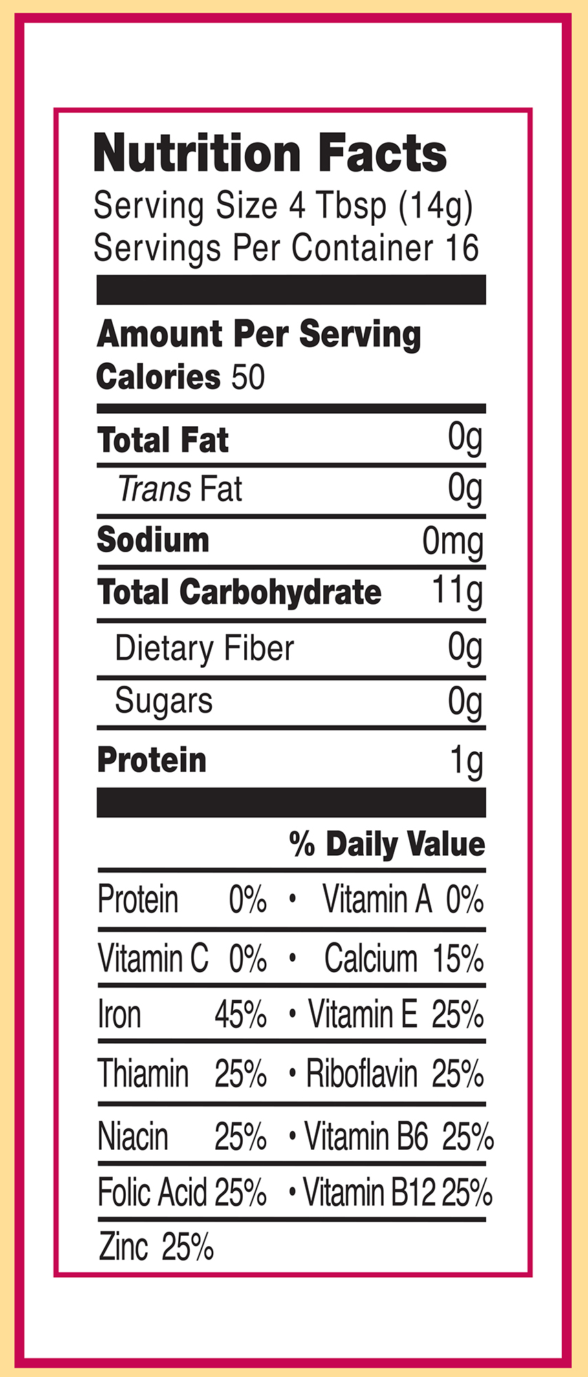 Earth's Best Organic Rice Baby Cereal, 8 oz Box
