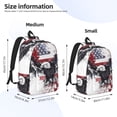 thumbnail image 2 of Fotbe American Flag Eagle Art Mochila de Lona con Estampado, Mochila Duradera, Mochila Versátil de Alta Calidad, Mochila Compacta Vintage-Small, 2 of 5