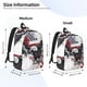 thumbnail image 2 of Easygdp American Flag Eagle Art Mochila de Lona Resistente para Laptop, Compatible con Laptops de 15 a 17 pulgadas, Ideal para Escuela, Trabajo y Viajes-Medium, 2 of 5
