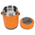 thumbnail image 1 of Thermal Cooker, 2L 20W Stainless Steel Constant Temperature Heat Preservation Lifting Pot with Carrying Handle, Mini Portable Thermal Cooking Pot for Off Ice Camping Travel, 1 of 7