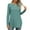 Blue, variant on TYGHBN Womens Long Sleeve Round Neck Shirts Side Split Basic Loose Tunic Tops Casual Womens Shirts Long Sleeve Long Sleeve Polyester Spandex Shirt for Juniors Athletic Shirts Women Summer