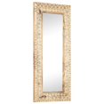 thumbnail image 1 of vidaXL Hand-Carved Mirror 110x50x2.6 cm Solid Mango Wood, 1 of 5