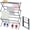 Graphite, variant on Clothes Drying Rack, 3-Tier Laundry Drying Rack for Clothes, Expandable Metal Clothing Dryer, Collapsible Towel Rack, Air Drying Rack, Grey