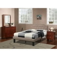 thumbnail image 7 of Wood 2-Drawer Nightstand in Cherry, 22"L x 16"W x 25"H, 7 of 7