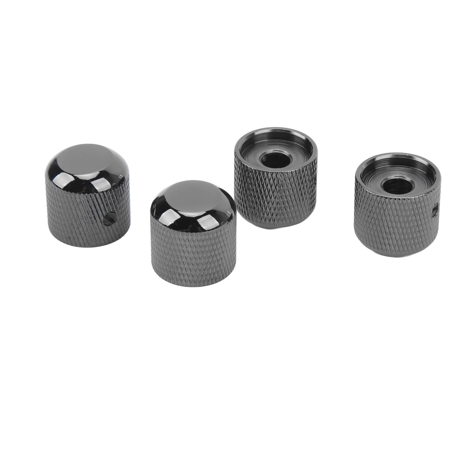 Metal Dome Guitar Knob, Professional Guitar Volume Knobs Durable For