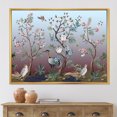 thumbnail image 3 of Designart Chinoiserie With Birds and Peonies XI FLOAT FRAME WALL ART, 3 of 4