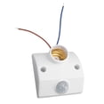 thumbnail image 1 of Human Body Induction Lamp Holder, Quick Response Flame Retardant Shell E27 PIR Motion Sensor Lamp Holder  For Basement For Porch, 1 of 8