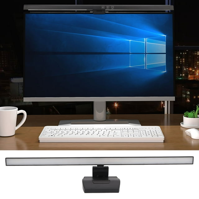 Barre Lumineuse, Barre Lumineuse d'Ordinateur de Type C Source Lumineuse Asymétrique pour PC