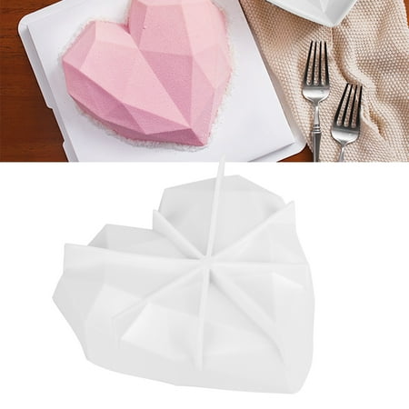 Sonew Moule A Gateau Au Chocolat En Forme De Coeur En Silicone En Forme De Coeur