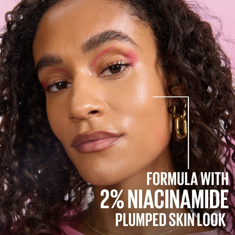 Maybelline Water-Based Makeup Grip Primer with 2% Niacinamide, 24H