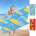 thumbnail image 1 of Microfiber Beach Towel for Travel - Quick Dry, Sand Resistant & Lightweight for Adults & Kids, 1 of 6