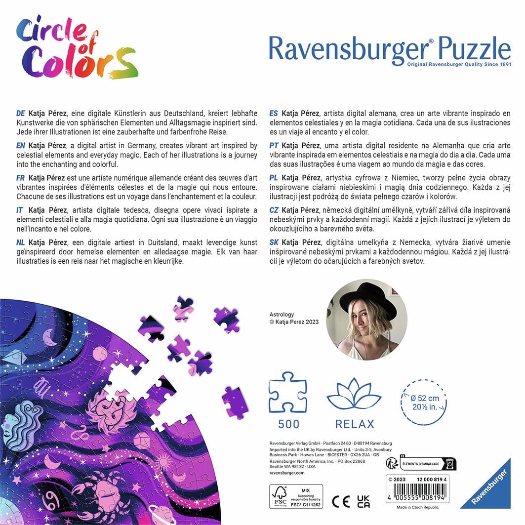 Casse-tête Ravensburger Cercle de Couleurs : Rêves