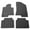 Gray, variant on Ikon Motorsports Floor Mats Compatible With 2021-2025 Kia K5, Beige Nylon Car Auto Front Rear Carpets Liner 4PC Set Protector