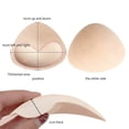 thumbnail image 6 of WTXUE Bra Accessories | Bra Inserts Bikini Bra Shade Pads Insert of Pairs Heart Pads Bra Underwear 3 Removable Accessory | 3 Pieces, 6 of 8