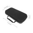 thumbnail image 3 of Shisuyan Case For Storing Microphones Rectangular Shape Scratch Protection 1Pack Black EVA, 3 of 8