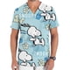 thumbnail image 3 of Uniforme de enfermera con estampado de dibujos animados de Snoopy, cuello en V, bolsillo, ropa de trabajo neutra, monos, uniformes médicos, clínica, 3 of 5
