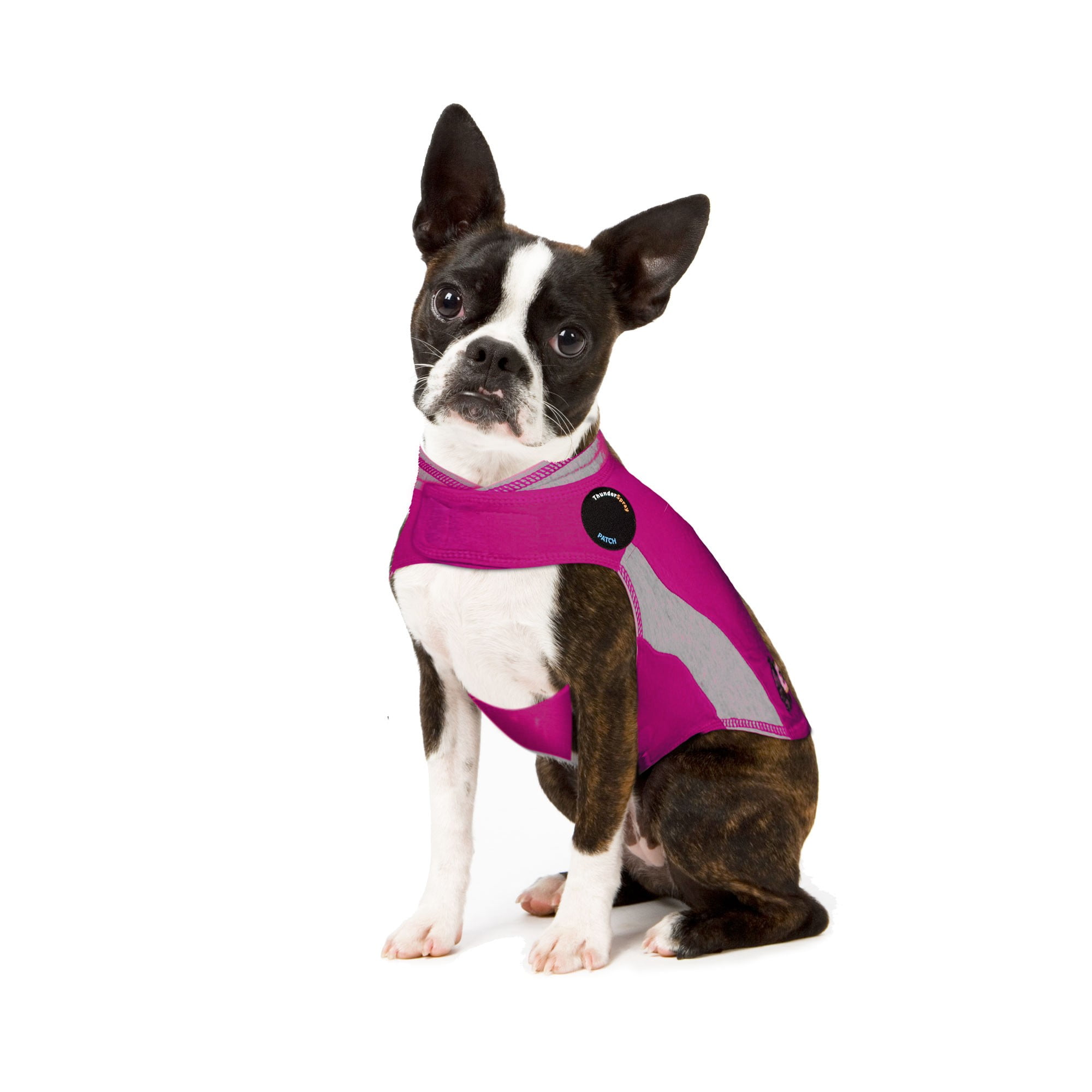 ThunderShirt Anxiety Jacket for Dogs, Pink Polo, Extra Small - Walmart ...