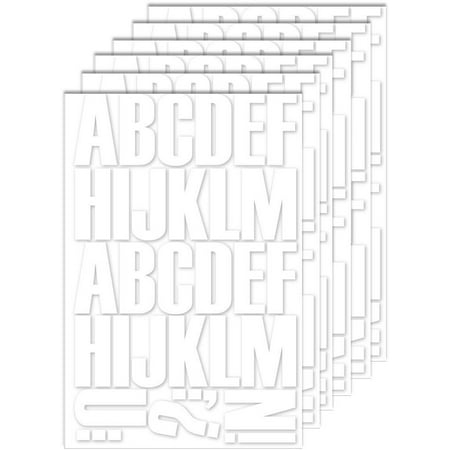- Kedudes Iron On Transfer Letters, White, 2-Inch, 6 Sheets